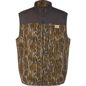 Image of the Drake Camp Fleece Vest in Mossy Oak Original Bottomland