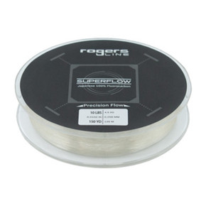 Front image of the Rogers Sporting Goods SuperFlow Japanese Fluorocarbon Fishing Line.