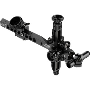 Image of the Bowfinger 1 V2 Sight in Black, Left-Handed.