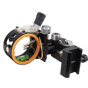 Tackdriver Black Series Bow Sight Picatinny 5 Pin, .010"