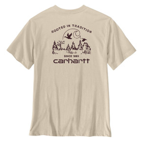 Back Image of the Carhartt Irvine Relaxed Duck Landscape T-Shirt.