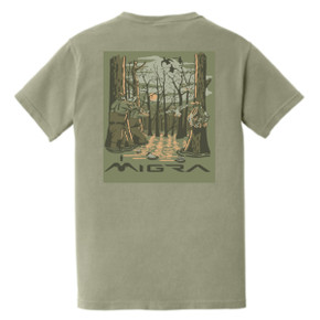 Back Image of the Migra Timber Pocket Tee.