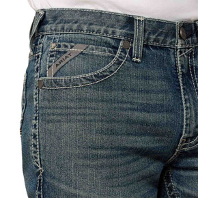 Front Pocket Image of the Ariat M8 Slim Mike Taper Jeans.