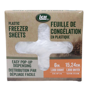 Top image of the LEM Freezer Sheets, 1,000 Count.