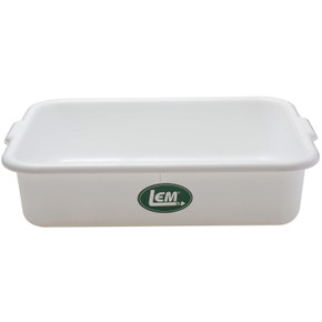 Side image of the LEM Economy Meat Lug 21" x 15" x 5".