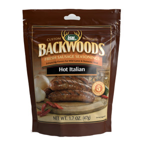 Image of the LEM Backwoods Sweet Italian Fresh Sausage Seasoning for 5 Lbs.