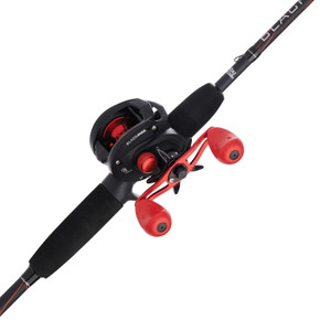 Reel image of the Abu Garcia Black Max Baitcast Rod and Reel Combo.