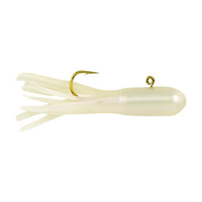 Image of the Abu Garcia PowerBait Pre-Rigged Atomic Tube in Pearl