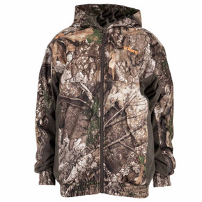 Image of the Habit Youth Cedar Branch Insulated Waterproof Bomber in Realtree APX