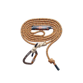 Image of the Tethrd Rope Tree Tether / Lineman Rope 8mm in Orange.