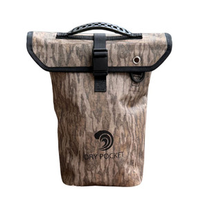 Image of the Dry Pocket Waterproof Floating Shell Bag in Mossy Oak Bottomland