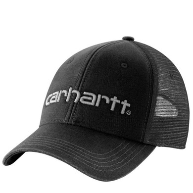 Canvas Mesh-Back Logo Cap