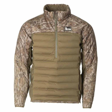 Banded Aspire Mid-Layer Pullover, Mossy Oak Bottomland Variation