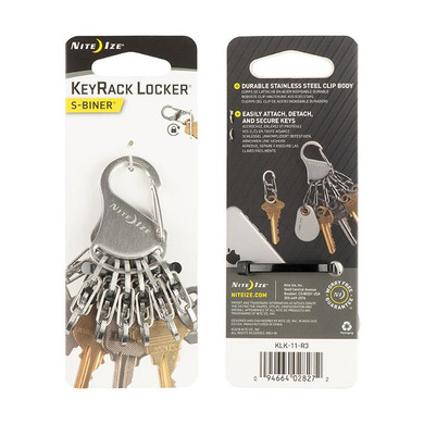 KeyRack Locker S-Biner - Stainless Steel