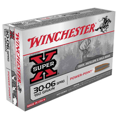 30-06 Springfield 150 Grain Super-X Power-Point, Box of 20