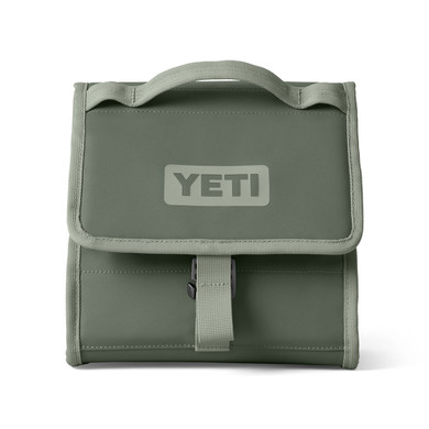 Yeti Daytrip Lunch Bag Front Image in Camp Green