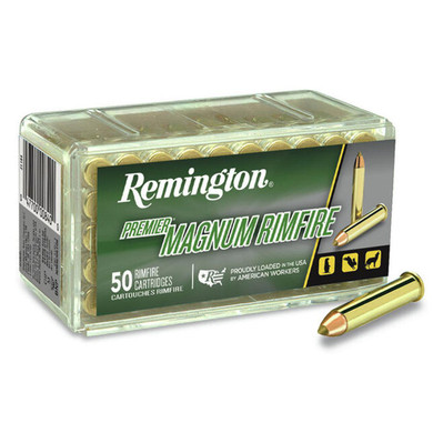 22 WMR 33 Grain Premier Magnum Rimfire Ammunition Box Image