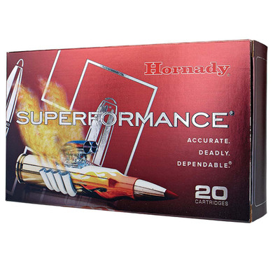 25-06 Remington 90 Grain CX Superperformance Rifle Ammunition, Box of 20