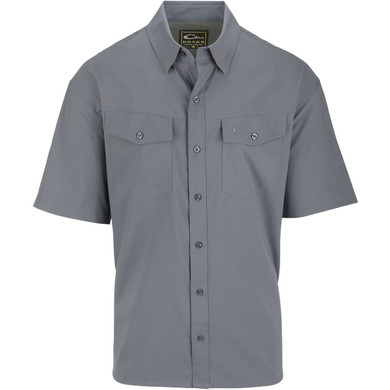 The Traveler Dobby Solid Short Sleeve Shirt