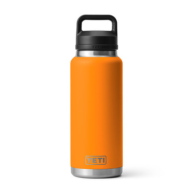 Yeti Rambler 36 oz. Water Bottle with Chug Cap Image in King Crab Orange