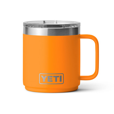 Yeti Rambler 10 oz. Stackable Mug Image in King Crab Orange