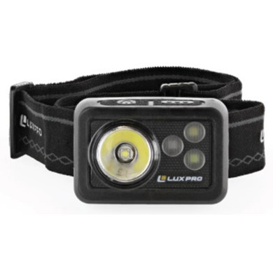 Compact Multi-mode LED Headlamp with White, Green, Red Flood, 355 Lumens