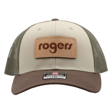 Rogers Leather Patch Hat