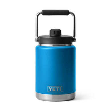 Yeti Rambler Half Gallon Jug Image in Big Wave Blue