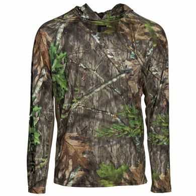 Image of Rogers Elite Chill Hoodie with Bug Protection in Mossy Oak Obsession NWTF Front View