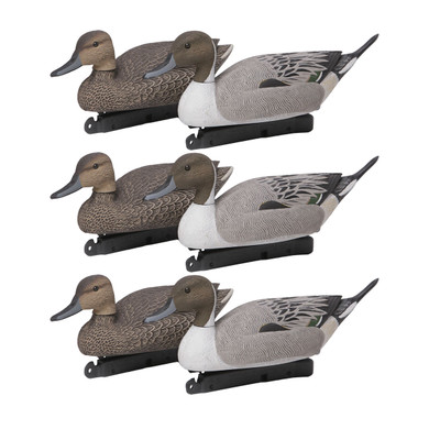 Premier Series Oversize Pintail Duck Decoys - 6 Pack
