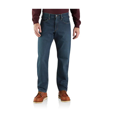 Rugged Flex Relaxed Fit Fleece-Lined 5-Pocket Jean