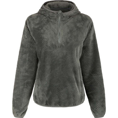 Drake Waterfowl Women's Lauren Mountain Sherpa Hoodie, Monument Grey Variation