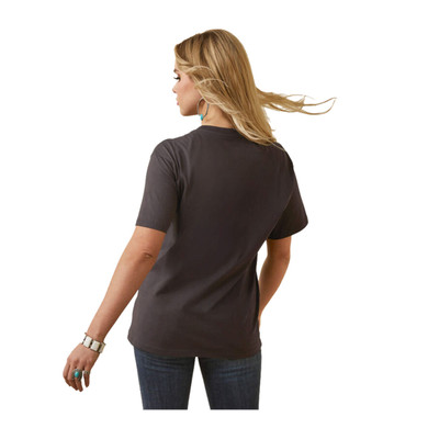 Ariat Women's Patina Steer Short-Sleeve Tee Back Image