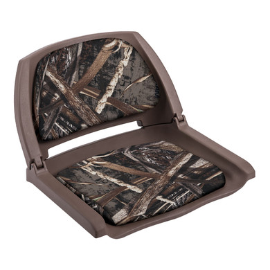 Wise Boat Seats Camo Padded Fold-Down Boat Seat Image