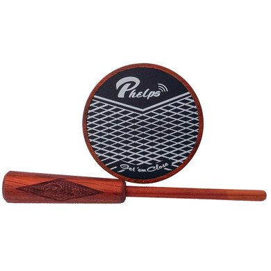 Phelps Game Calls Padauk Aluminum-Over-Glass Turkey Pot Call Image