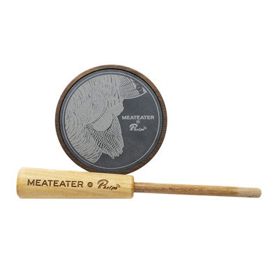 Phelps Game Calls MeatEater X Phelps Slate-Over-Glass Turkey Pot Call Front Image