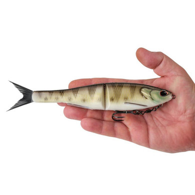 Berkley PowerBait Nessie Soft Glide Bait Size Image in Perch