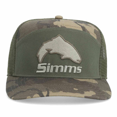 Simms 7-Panel Trucker Hat Front Image