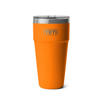 Yeti Rambler 30 oz. Stackable Cup with MagSlider Lid Image in King Crab Orange