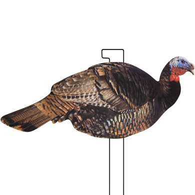 Final Approach Last Strut Turkey Silhouette Decoys - 3 Pack Quarter Strut Jake Image