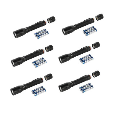 LuxPro LED 300 Lumen Everyday Pocket Flashlight 6 Pack Image