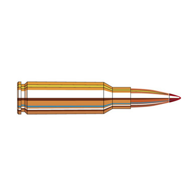 Hornady 6.5 Grendel 100 Grain 2730 FPS ELD-VT V-Match Rifle Ammunition - Box of 20 Cartridge Image