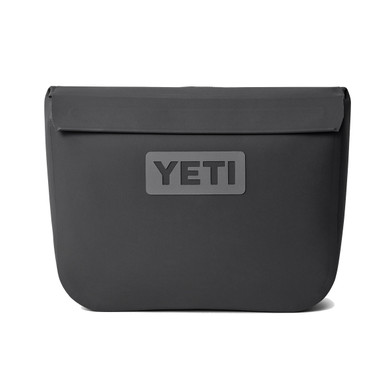 Yeti Sidekick Dry 6L Gear Case Front Image in Charcoal