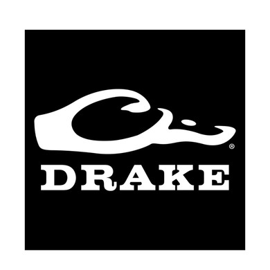 Drake Waterfowl White Window Decal