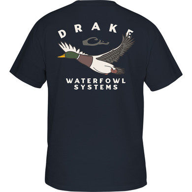 Drake Waterfowl Retro Mallard Short Sleeve Tee Image