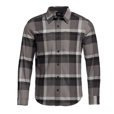 Sitka Ashland Light Weight Flannel Image in Woodsmoke Fall Plaid