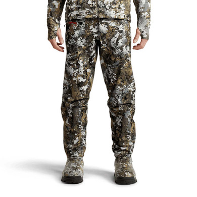 Sitka Downpour Pant Model Front Image in Elevated II