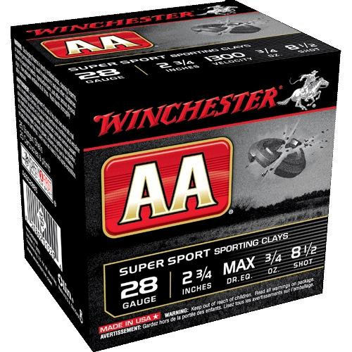 AA Super Sport Sporting Clays 28GA 2 3/4" 3/4oz 1300FPS