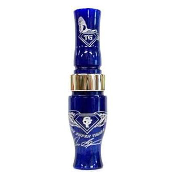 Tim Grounds Calls Super Thang Goose Call Image in Electric Blue