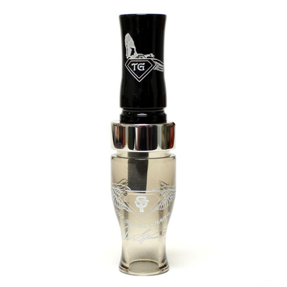 Tim Grounds Calls Super Thang Goose Call Image in Smokey Joe